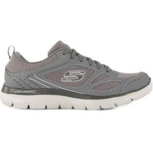 skechers Grijze sneaker memory foam - Maat 46