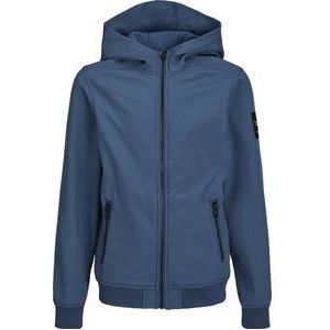 JACK&JONES JUNIOR JJEBASIC SOFTSHELL HOOD NOOS JNR Jongens Jas - Maat 128