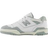 New Balance 550 Wit Rood Zwart Stijl Code: BB550HR1, Witte jeneverbes, 45.5 EU