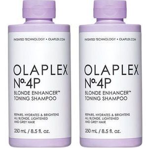Olaplex Blonde Enhancer Toning Shampoo No. 4P Set 2 x 250 ml