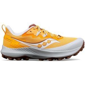 Saucony - Trailschoenen - Peregrine 14 Flax / Clove voor Dames - Maat 37 - Oranje