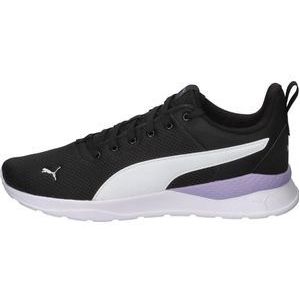 Puma Anzarun Lite Dames Sportschoenen (Maat 37,5) Zwart/Wit/Oranje - Fitness/Training