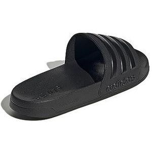 adidas ADILETTE SHOWER SLIDES uniseks-volwassene sandalen, core black/core black/core black, 53 1/3 EU