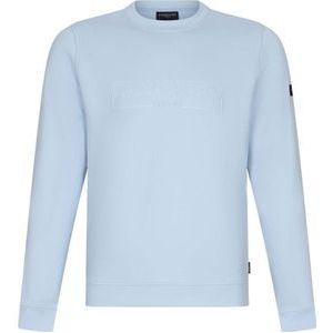 Cavallaro Beciano Sweater Logo Lichtblauw