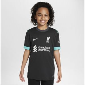 Liverpool FC 2024/25 Stadium Uit Nike Dri-FIT replicavoetbalshirt voor kids - Zwart