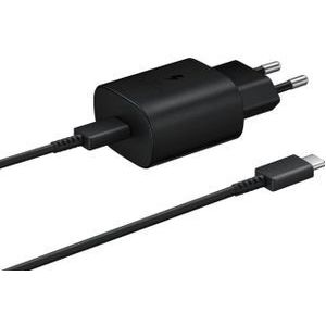 EP-TA800XBEGWW Samsung Super Fast PD Wall Charger USB-C incl. USB-C Cable 25W Black Bulk