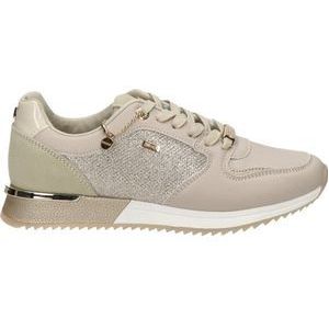 Mexx Sneaker Fleur - Dames - Beige / Goud - Maat 40