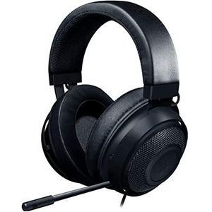 Razer Kraken - Cross-platform bedrade gaming headset (Individueel afgestemde 50mm drivers, Unidirectionele microfoon, 3,5mm kabel met inline bediening) Zwart