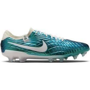 Nike Tiempo Legend 10 Elite Gras Voetbalschoenen (FG) Smaragdgroen Wit