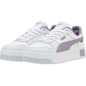 PUMA Carina Street Dames Sneakers - PUMA White-Pale Plum-Silver Mist - Maat 42