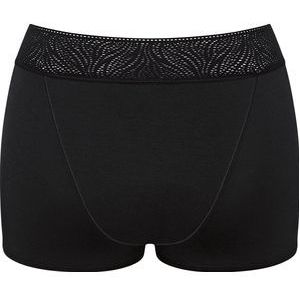 sloggi Period Pants Short Heavy Dames Onderbroek - Zwart - Maat XL