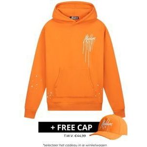 Malelions Limited King's Day Painter Hoodie - Orange/White M