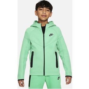 Nike Sportswear Tech Fleece Hoodie Kids Spring Green Maat 122/128