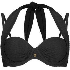 multiway bikini top black snake