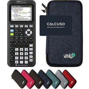 CALCUSO Basispakket blauw met Grafische Rekenmachine TI-84 Plus CE-T Python Edition