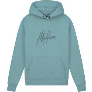 Malelions hoodie met logo blauw
