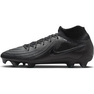 Nike Phantom Luna 2 Pro high-top voetbalschoenen (stevige ondergrond) - Zwart