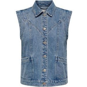 ONLY Gilet ONLKENNEDY Medium Blue Denim