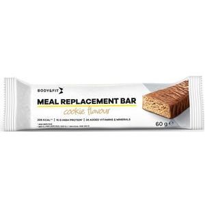 Body & Fit Meal Replacement Bar - Maaltijdreep Cookie - Maaltijdvervanger - Proteine Repen - 1 box (12 eiwitrepen)