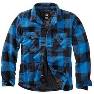 Brandit Lumberjack, jas in houthakkersdesign, verschillende kleuren, maat S tot 7XL, zwart+blauw, 7XL