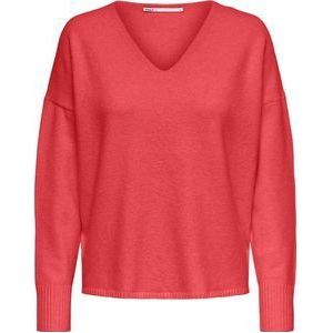 ONLY ONLRICA LIFE L/S V-NECK PULLO KNT NOOS Dames Trui - Maat M