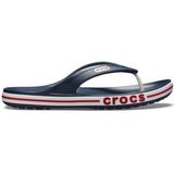 Crocs Bayaband Flip uniseks-volwassene Teenslipper, Marine Pepper, 36/37 EU