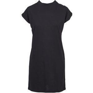 Urban Classics - Turtleneck Extended Shoulder Korte jurk - XL - Zwart