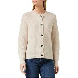 SELECTED FEMME Dames Slflulu Ls Knit Short Cardigan Noos Gebreide jassen, berk, S