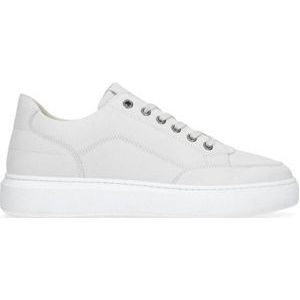 Manfield Nubuck Sneakers Off White