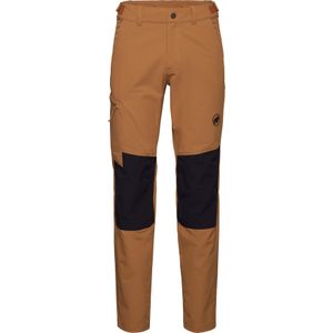 Mammut - Runbold Guide SO Pants Men Claystone Black voor Heren van Softshell - Maat 48 EU - Zwart