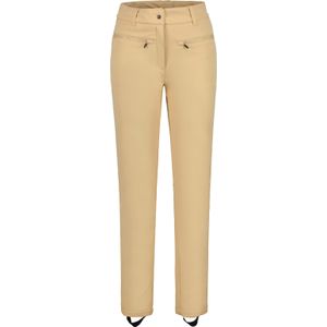 Icepeak - Dames skibroeken - Entiat W Softshell Trousers Beige voor Dames van Softshell - Maat 38 FI