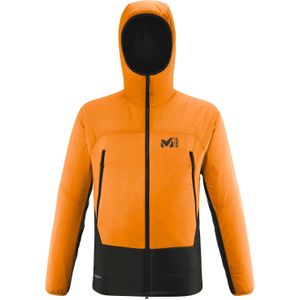 Millet - Wandel- en bergsportkleding - Fusion Airwarm Hoodie M Black Maracuja voor Heren - Maat S - Zwart
