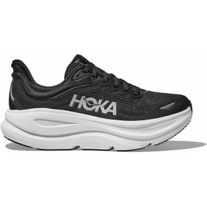 Hoka - Hardloopschoenen - Bondi 9 M Black/White voor Heren - Maat 8,5 US - Zwart