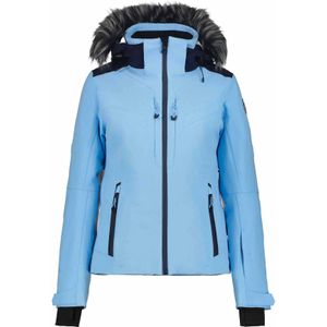 Icepeak - Dames ski jassen - Fayette W Wadded Jacket Light Blue voor Dames - Maat 40 FI - Blauw