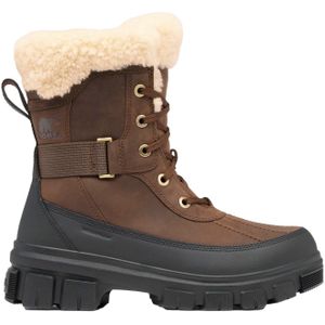 Sorel - AprÃ¨s-skischoenen - Torinoâ„¢ V Parc Wp W Tobacco Black voor Dames - Maat 8 US - Bruin