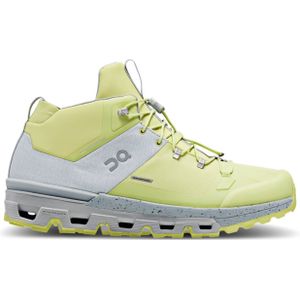 On - Heren wandelschoenen - Cloudtrax Waterproof Glacier/Zest voor Heren van Wol - Maat 9 US - Geel