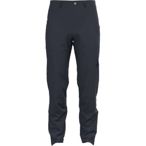 Odlo - Wandel- en bergsportkleding - Pants Regular Length Ascent Warm India Ink voor Heren - Maat 50 FR - Grijs