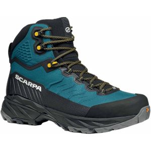 Scarpa - Heren wandelschoenen - Rush Trek LT GTX Petrol Mustard voor Heren - Maat 46 - Blauw