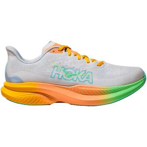 Hoka - Hardloopschoenen - Mach 6 W Frost/Starlight Glow voor Dames - Maat 6,5 US - Roze