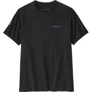 Patagonia - T-shirts - Fitz Roy Icon Responsibili-Tee Ink Black voor Heren - Maat S - Zwart
