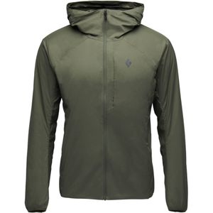 Black Diamond - Wandel- en bergsportkleding - M Alpine Start Insulated Hoody Tundra voor Heren van Nylon - Maat XL - Kaki