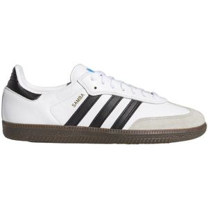 Adidas Original - Sneakers - Samba Adv Footwear White/Core Black/Gum voor Heren - Maat 8,5 UK - Wit