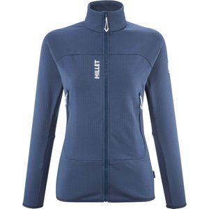 Millet - Dames wandel- en bergkleding - Fusion Grid Jkt W Dark Denim voor Dames - Maat S - Marine blauw