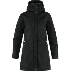 Fjall Raven - Jassen - Kiruna Padded Parka W Black voor Dames - Maat M - Zwart