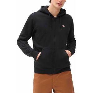 Dickies - Sweatshirts en fleeces - Oakport Zip Hoodie Black voor Heren - Maat L - Zwart