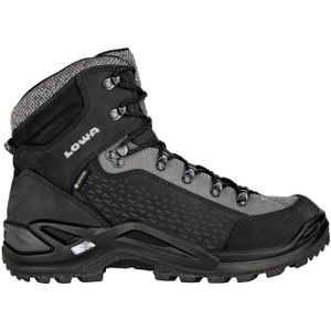 Lowa - Warme wandelschoenen - Renegade Warm Gtx Mid Black / Grey voor Heren - Maat 8,5 UK - Zwart