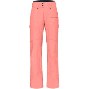 Norrona - Dames skibroeken - Lofoten Gore-Tex Insulated Pants W Peach Amber voor Dames - Maat XS - Oranje