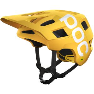 POC - MTB helmen - Kortal Race Mips Aventurine Yellow Matt voor Unisex - Maat 55-58 cm - Geel