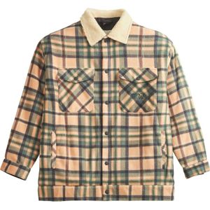 Picture Organic Clothing - Jassen - Gaiby Jkt Plaid Toast voor Dames - Maat M - Groen