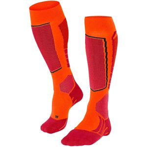 Falke - Skisokken - Falke Sk2 Intermediate M Flash Orange voor Heren - Maat 44-45 - Oranje